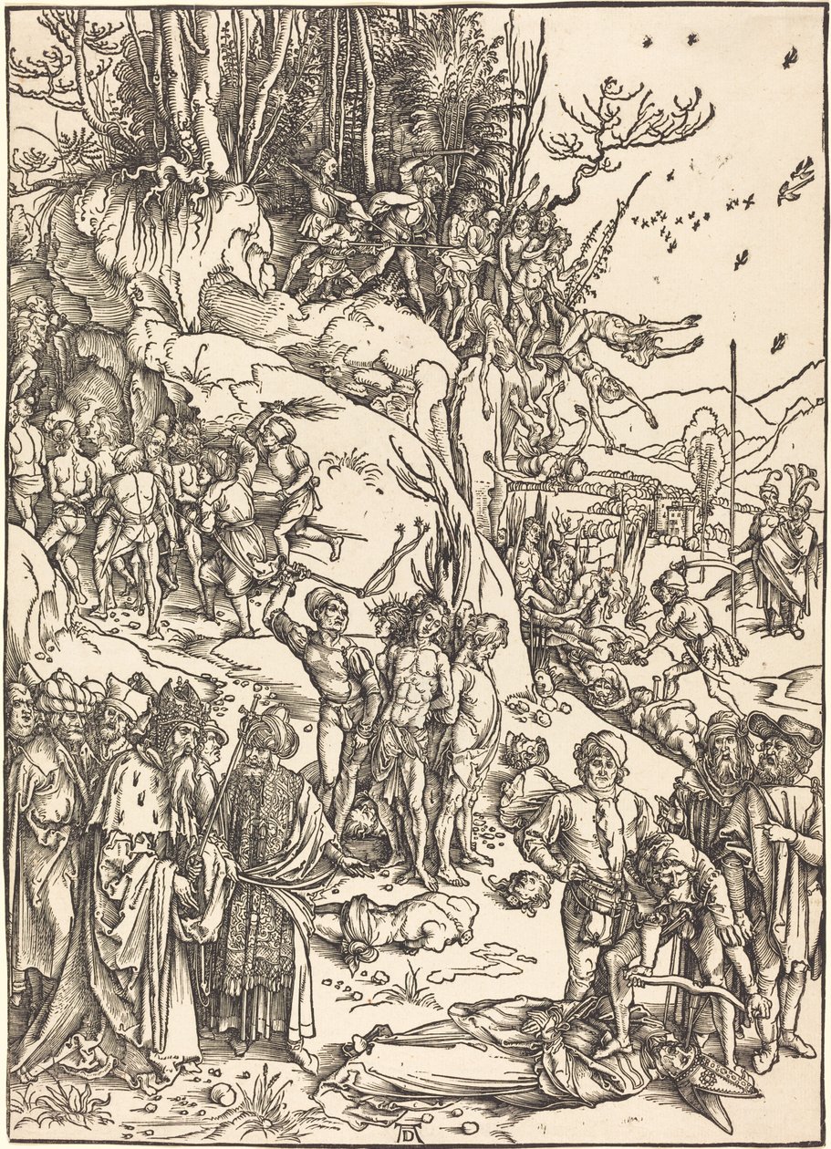 De tiotusenas martyrskap av Albrecht Dürer