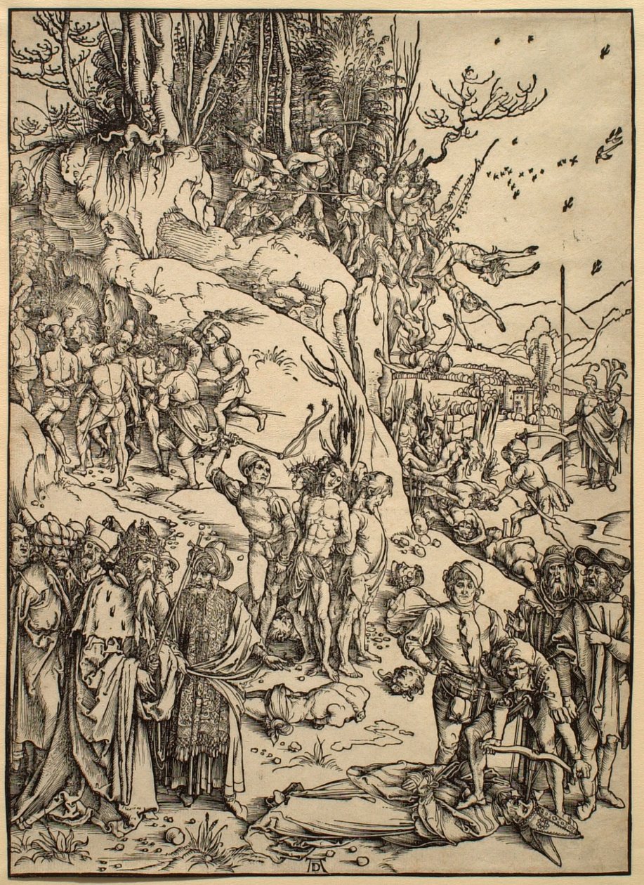 De tiotusens martyrium av Albrecht Dürer