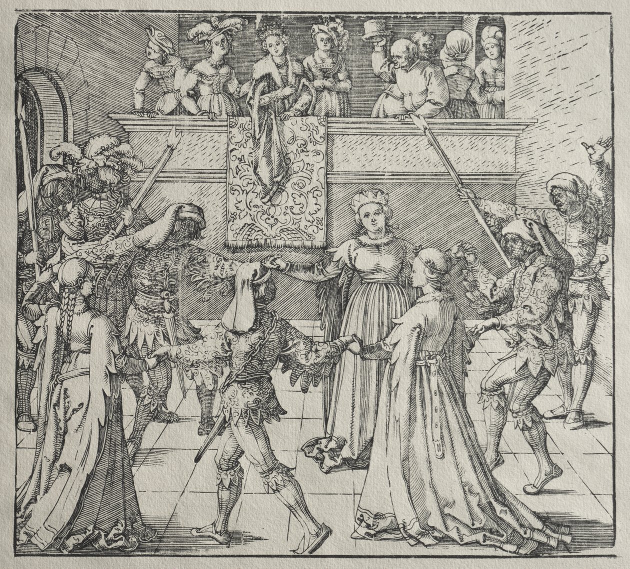 Maskeraden av Albrecht Dürer