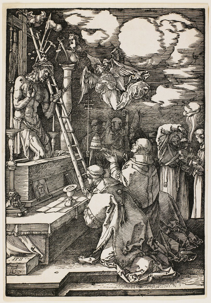 Sankt Gregorius mässa av Albrecht Dürer