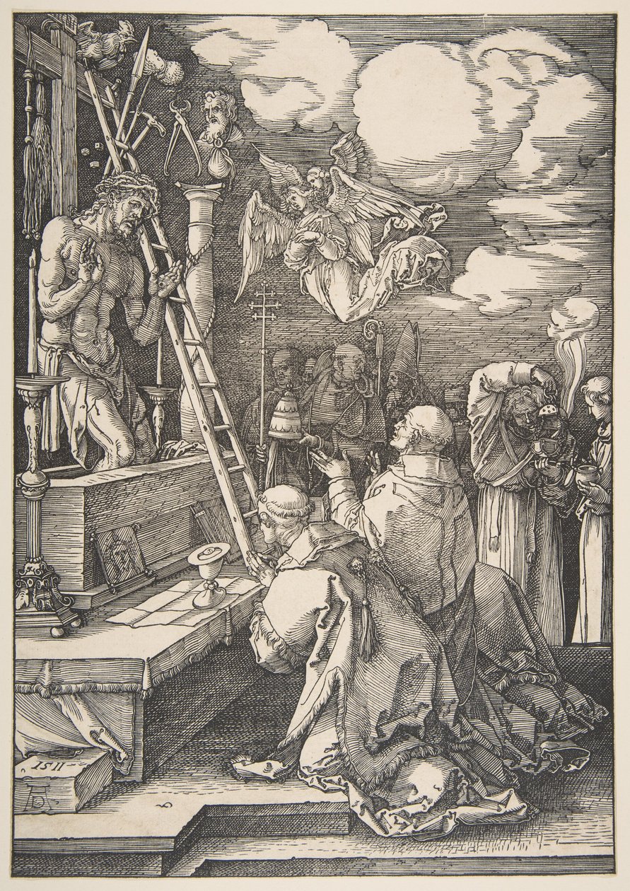 Sankt Gregorius mässa av Albrecht Dürer
