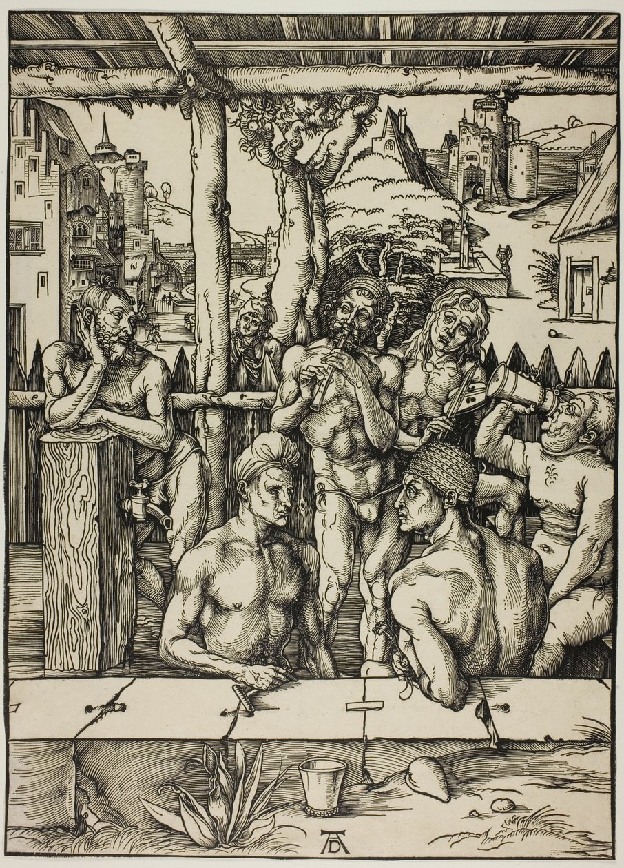 Herrbadet av Albrecht Dürer