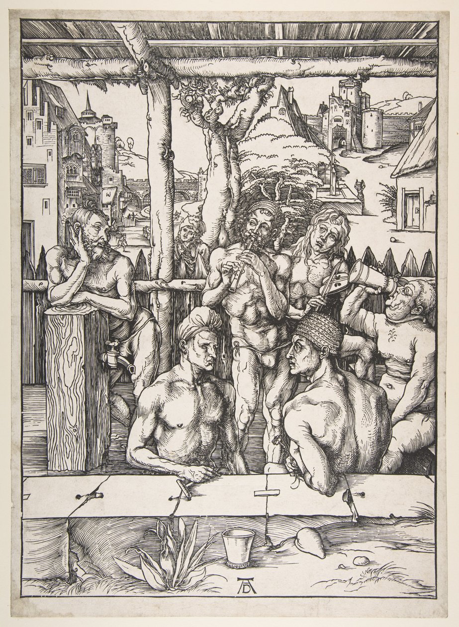 Herrarnas badrum av Albrecht Dürer