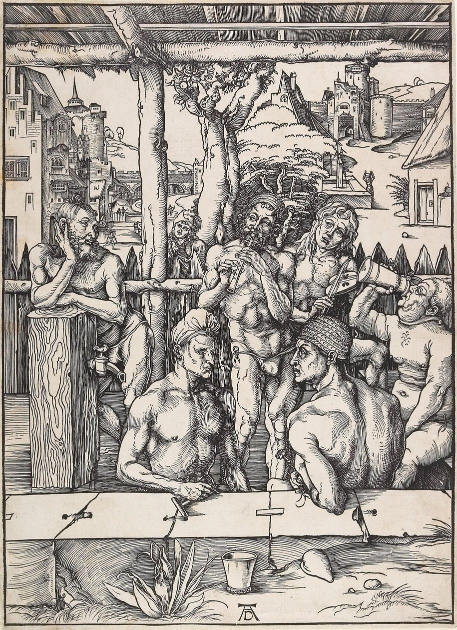 Herrarnas badrum av Albrecht Dürer