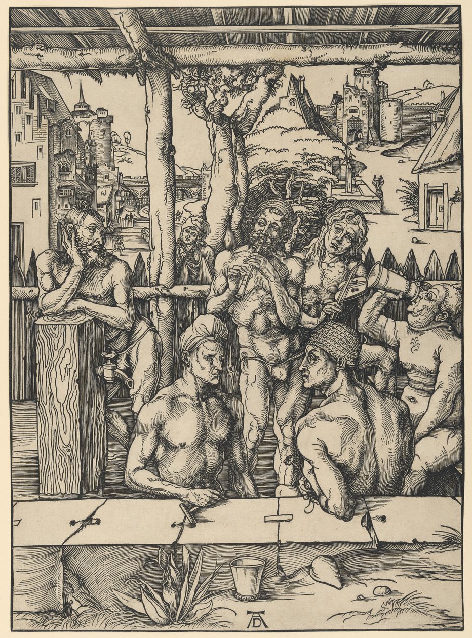 Herrarnas badrum av Albrecht Dürer