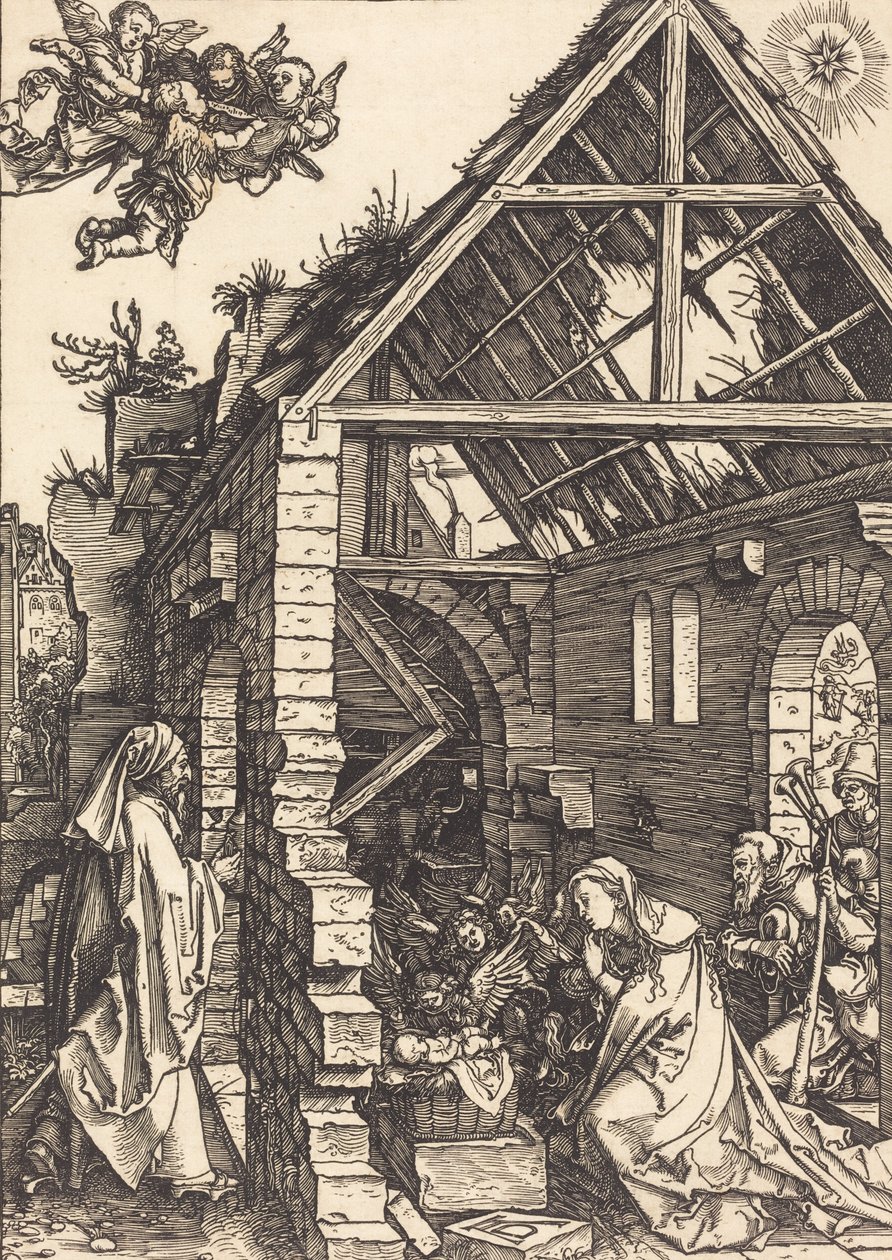 Födelsekyrkan, c. 15021504. av Albrecht Dürer