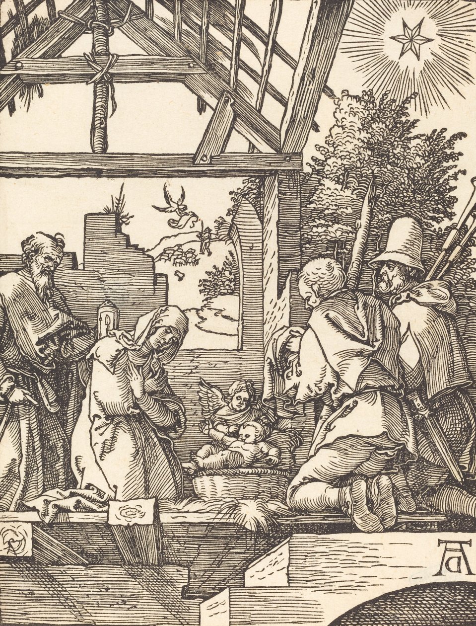 Födelsekyrkan, förmodligen ca. 15091510. av Albrecht Dürer