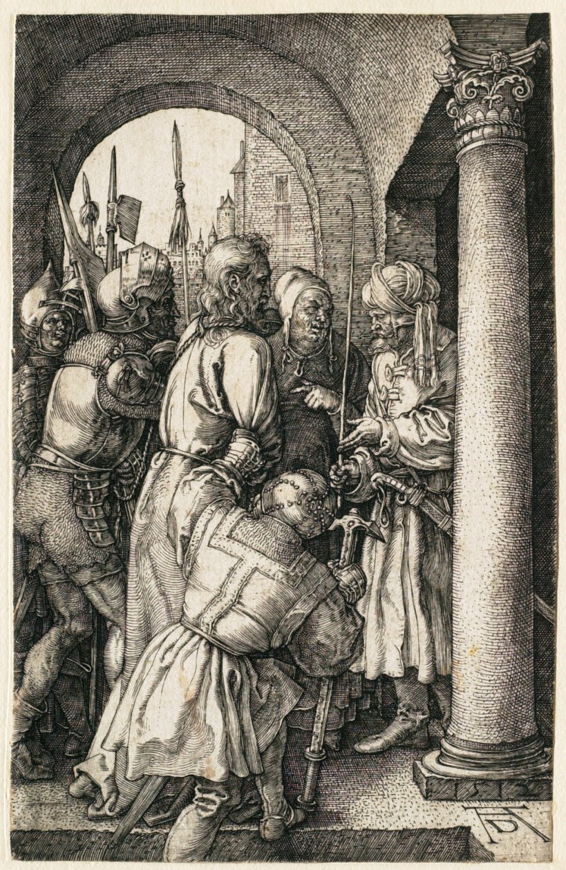 Passionen: Kristus inför Pilatus av Albrecht Dürer