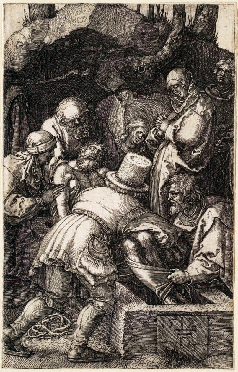 Passionen: Gravläggningen av Albrecht Dürer