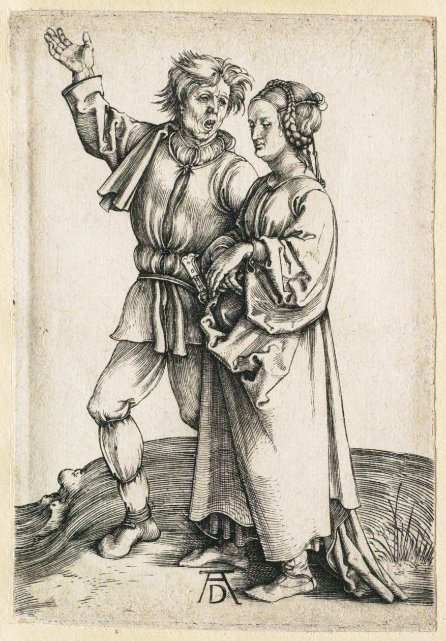 Bonden och hans hustru av Albrecht Dürer