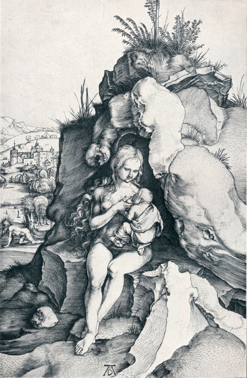Sankt Johannes Chrysostoms botgöring, 1495 1906 av Albrecht Dürer