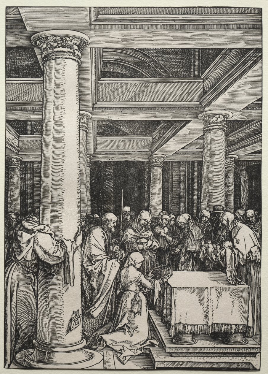 Presentationen av Kristus i templet av Albrecht Dürer