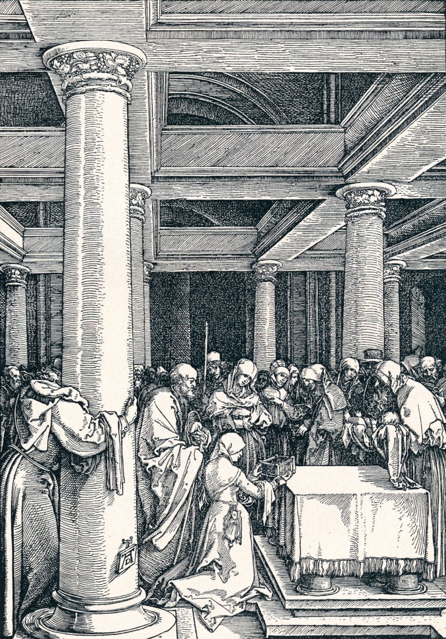 Presentationen av Kristus i templet, 1506 1906 av Albrecht Dürer