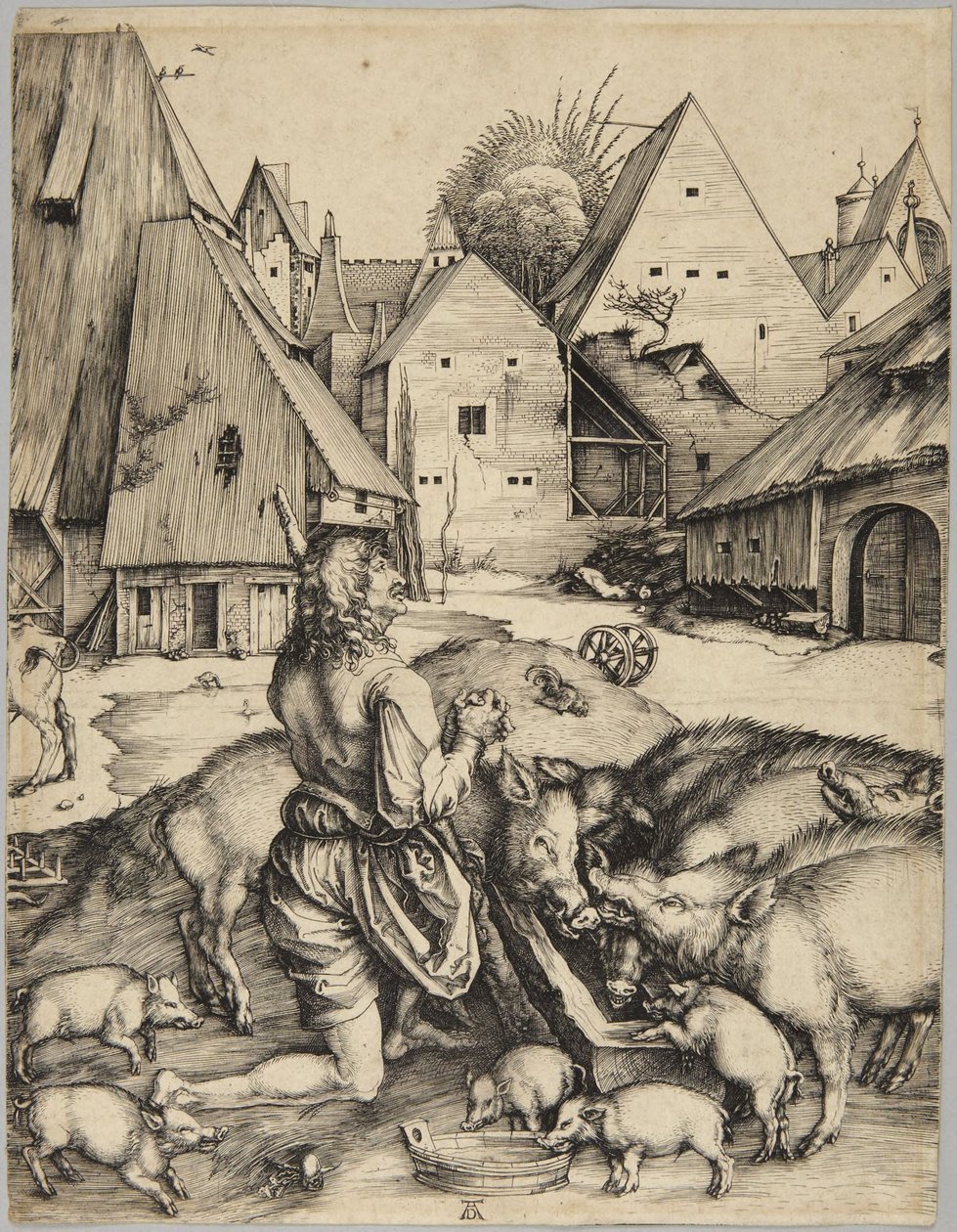 Den förlorade sonen av Albrecht Dürer
