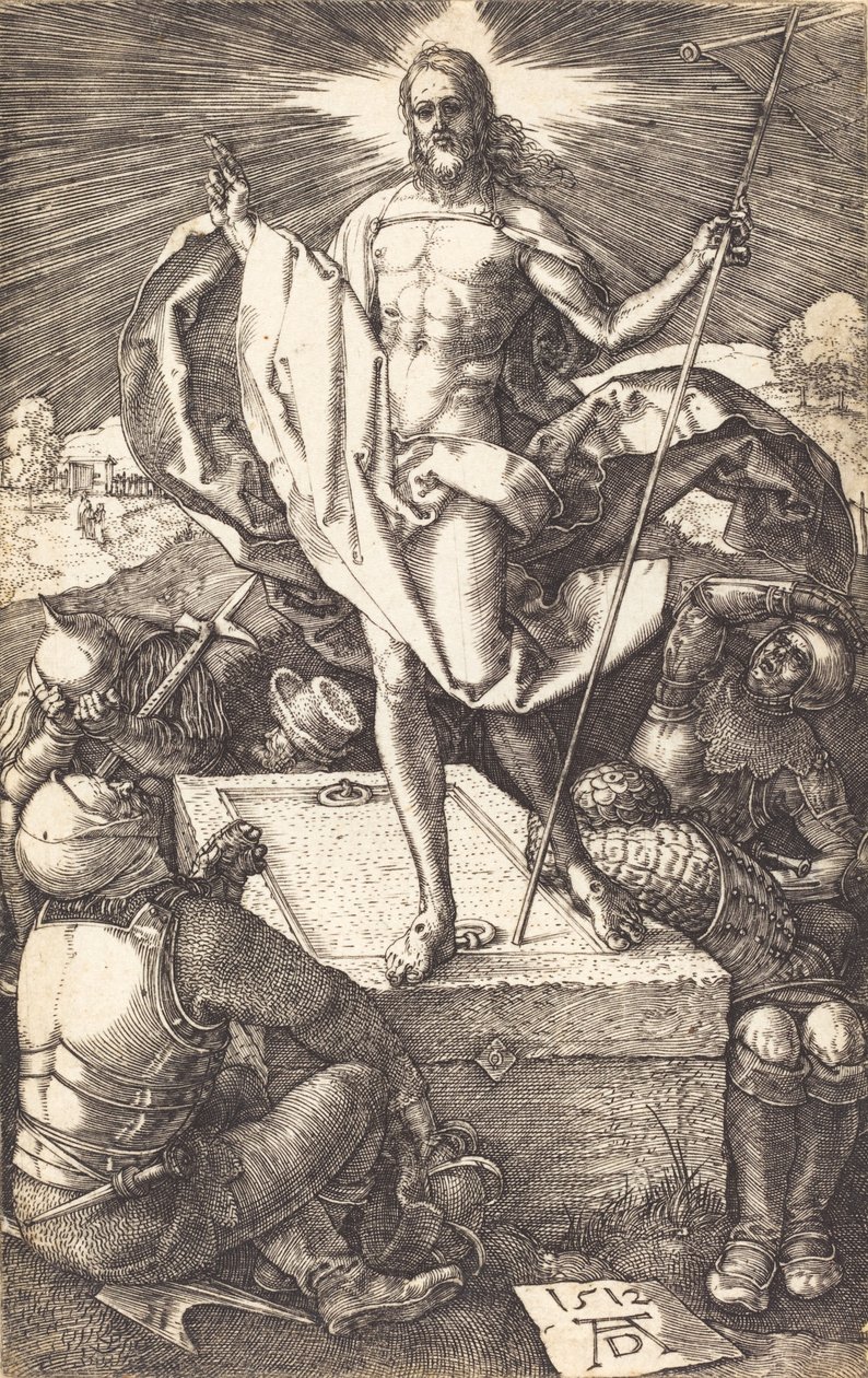 Uppståndelsen, 1512. av Albrecht Dürer