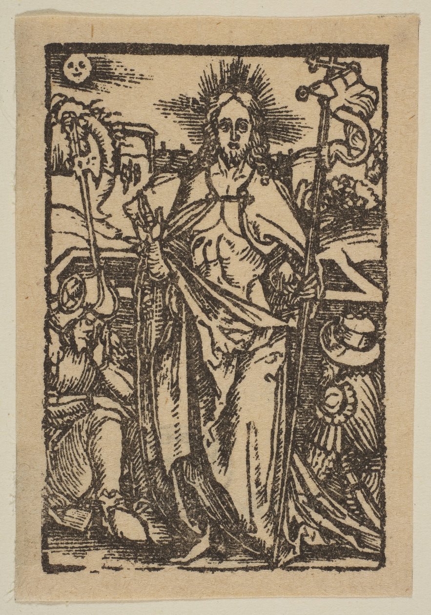 Uppståndelsen.n.d. av Albrecht Dürer