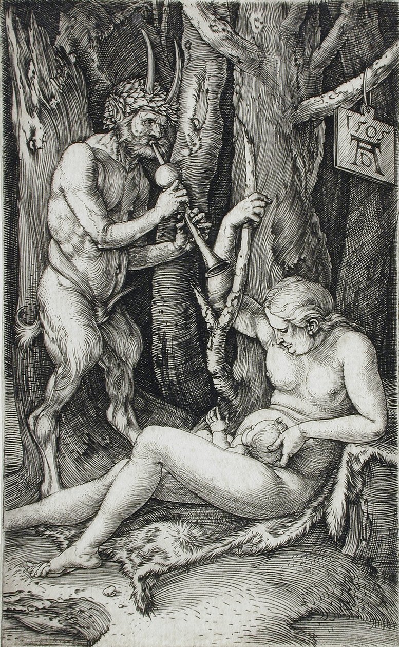 Satyrfamiljen av Albrecht Dürer