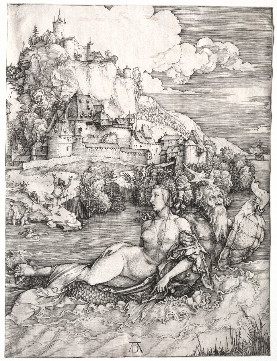 Havsmonstret av Albrecht Dürer