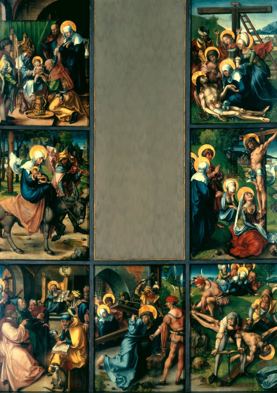 Jungfruns sju sorger, 1495-1496 av Albrecht Dürer