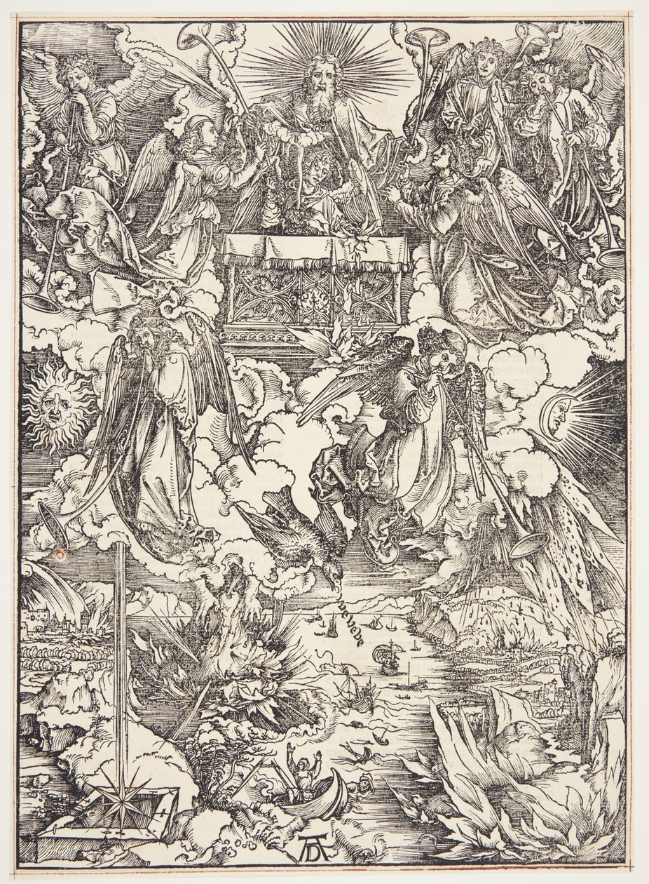 De sju trumpeterna av Albrecht Dürer