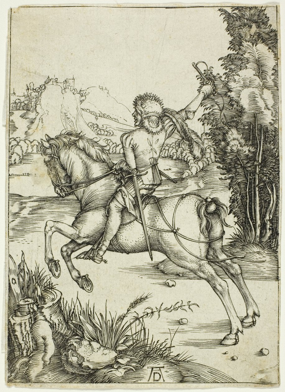 Den lilla kuriren av Albrecht Dürer