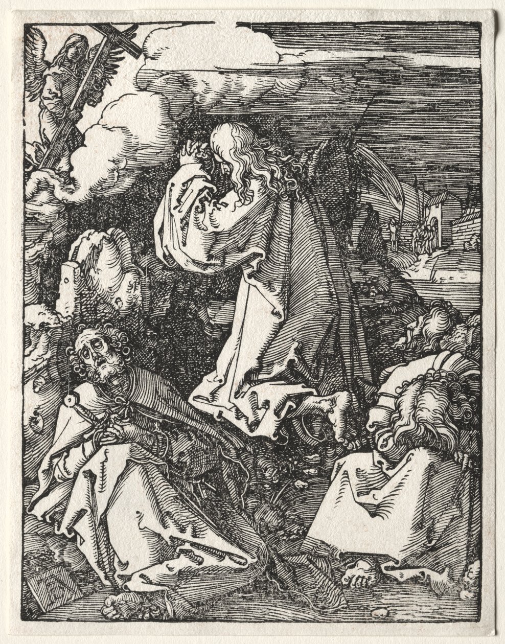 Den lilla passion: Kristus på Olivberget av Albrecht Dürer