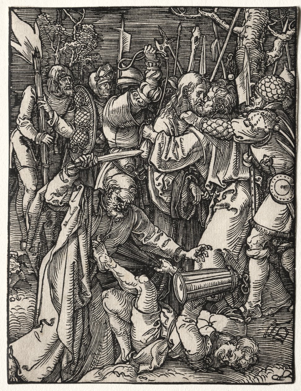 Den lilla passionen: Kristi svek av Albrecht Dürer