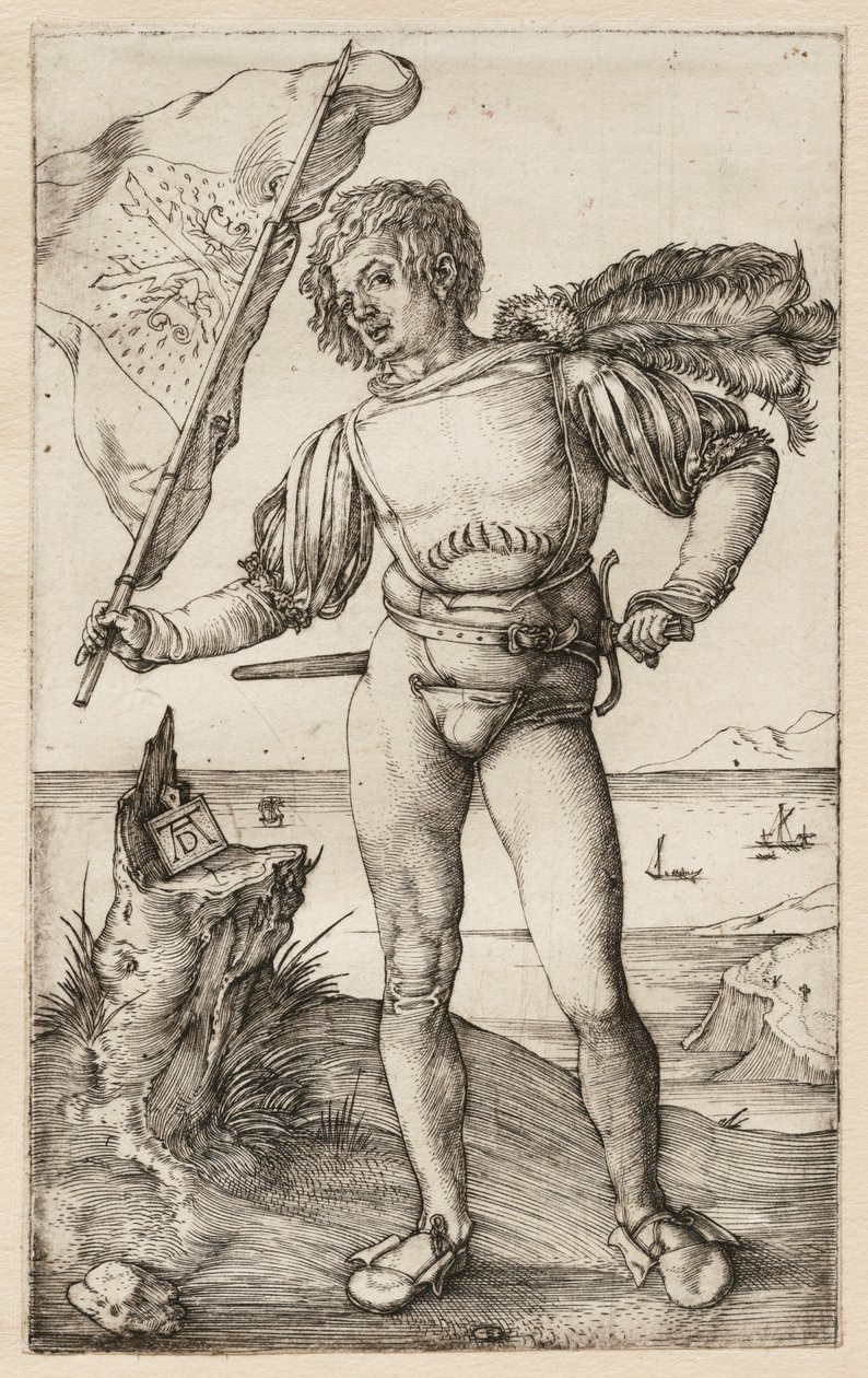 Standarbäraren av Albrecht Dürer