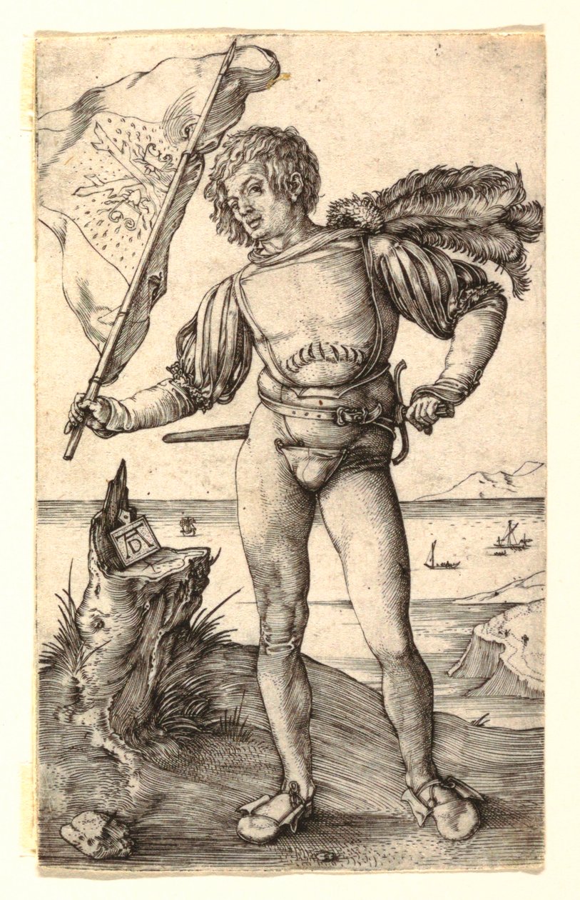 Fanbäraren av Albrecht Dürer