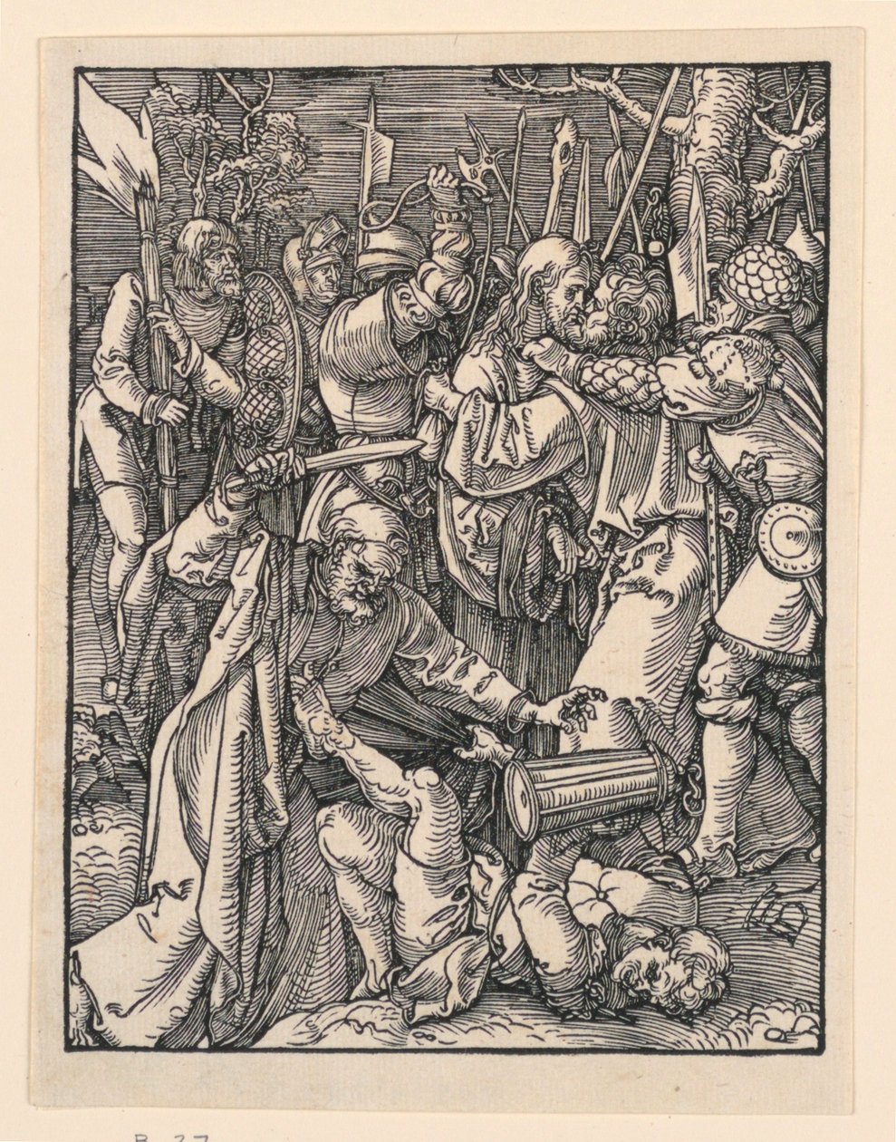 The Take of Christ, från The Little Passion-serien av Albrecht Dürer