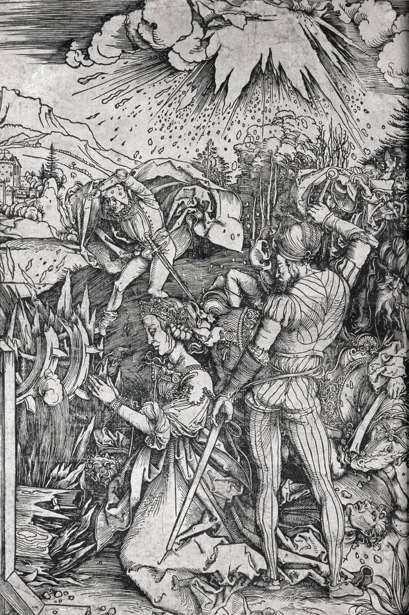 Tortyren av den heliga Katarina av Alexandria av Albrecht Dürer