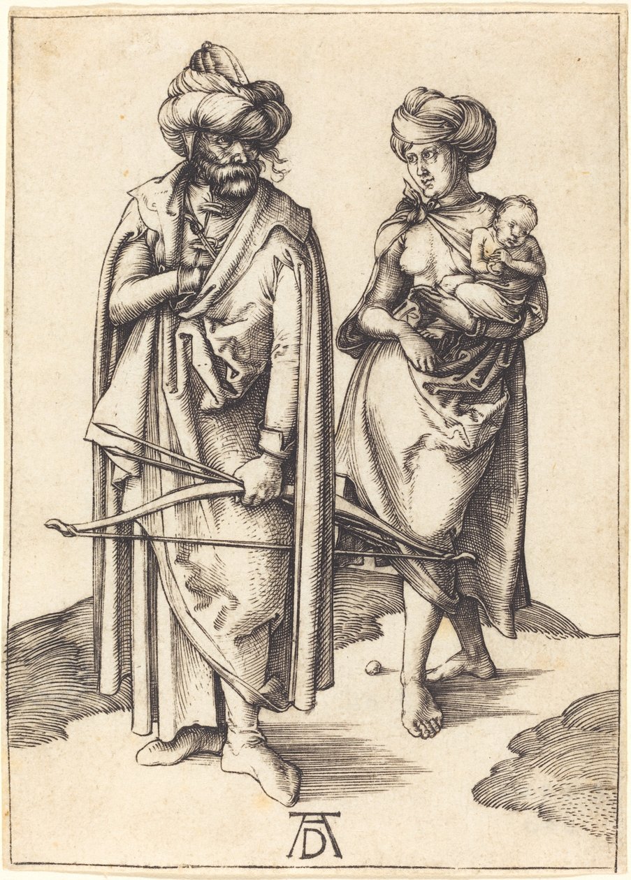 Den turkiska familjen av Albrecht Dürer