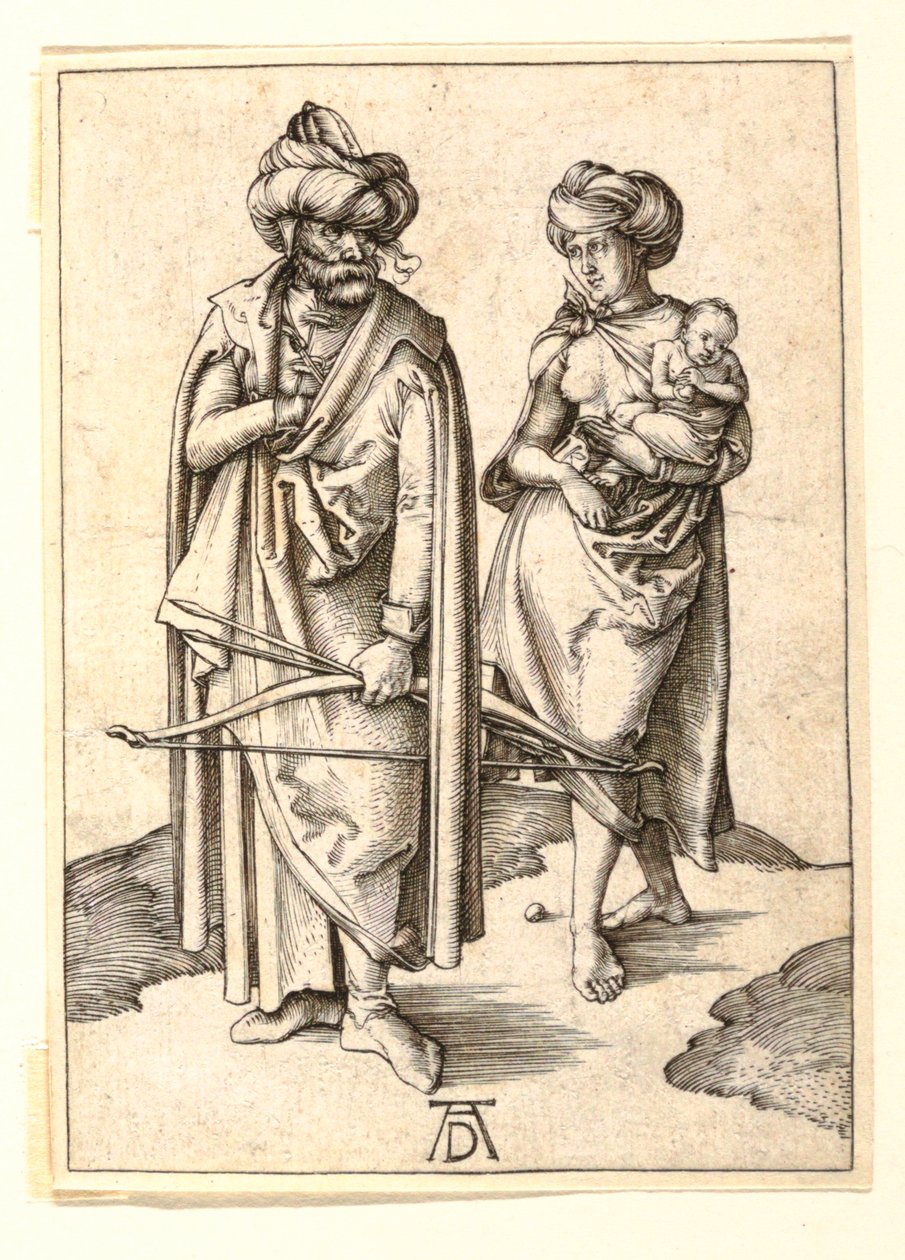 Den turkiska familjen av Albrecht Dürer