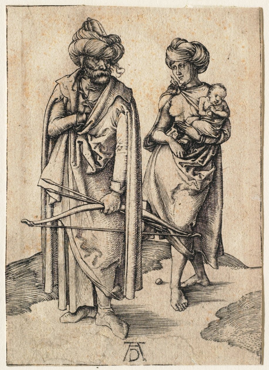Den turkiska familjen av Albrecht Dürer