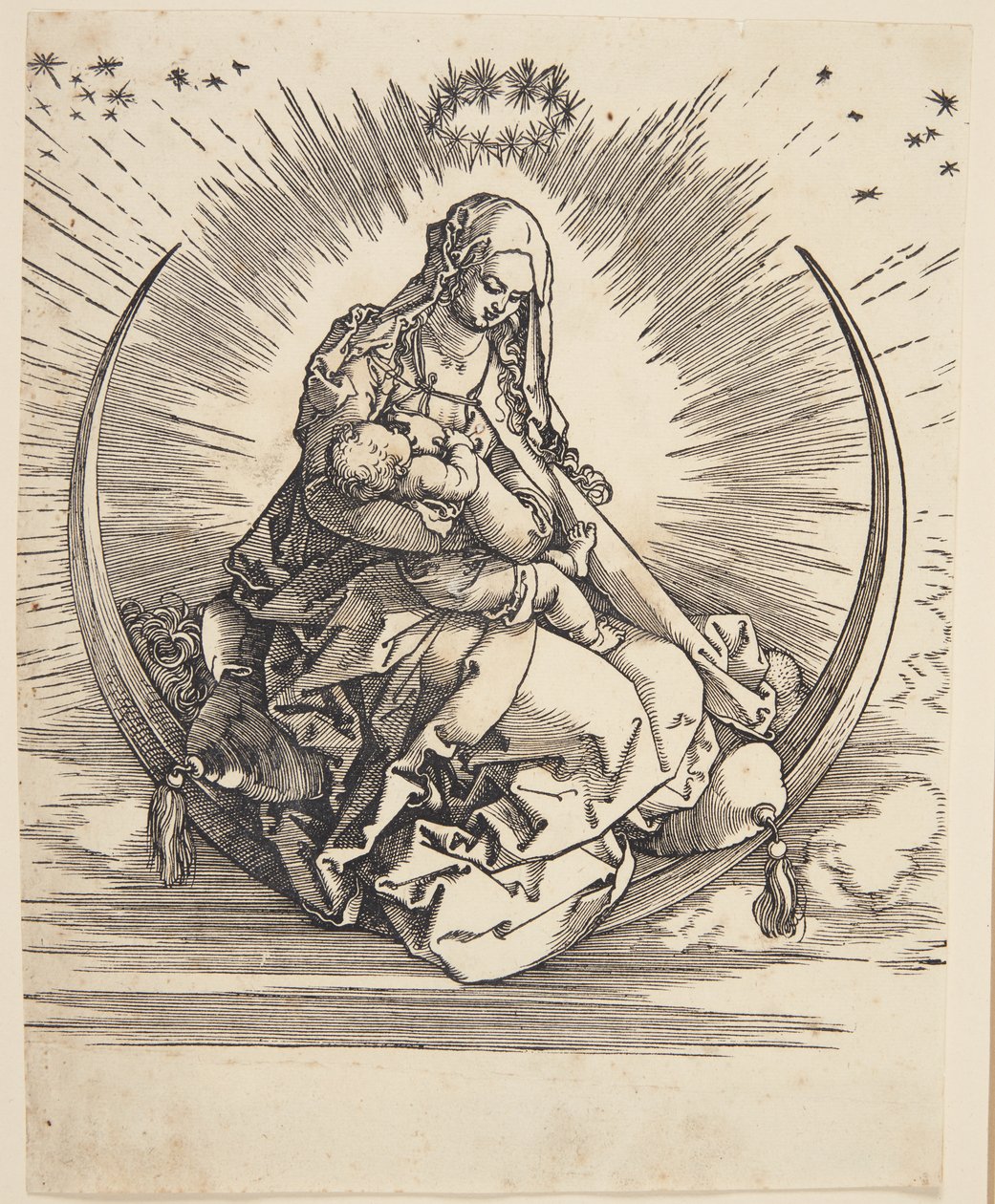 Jungfrun på halvmånen av Albrecht Dürer