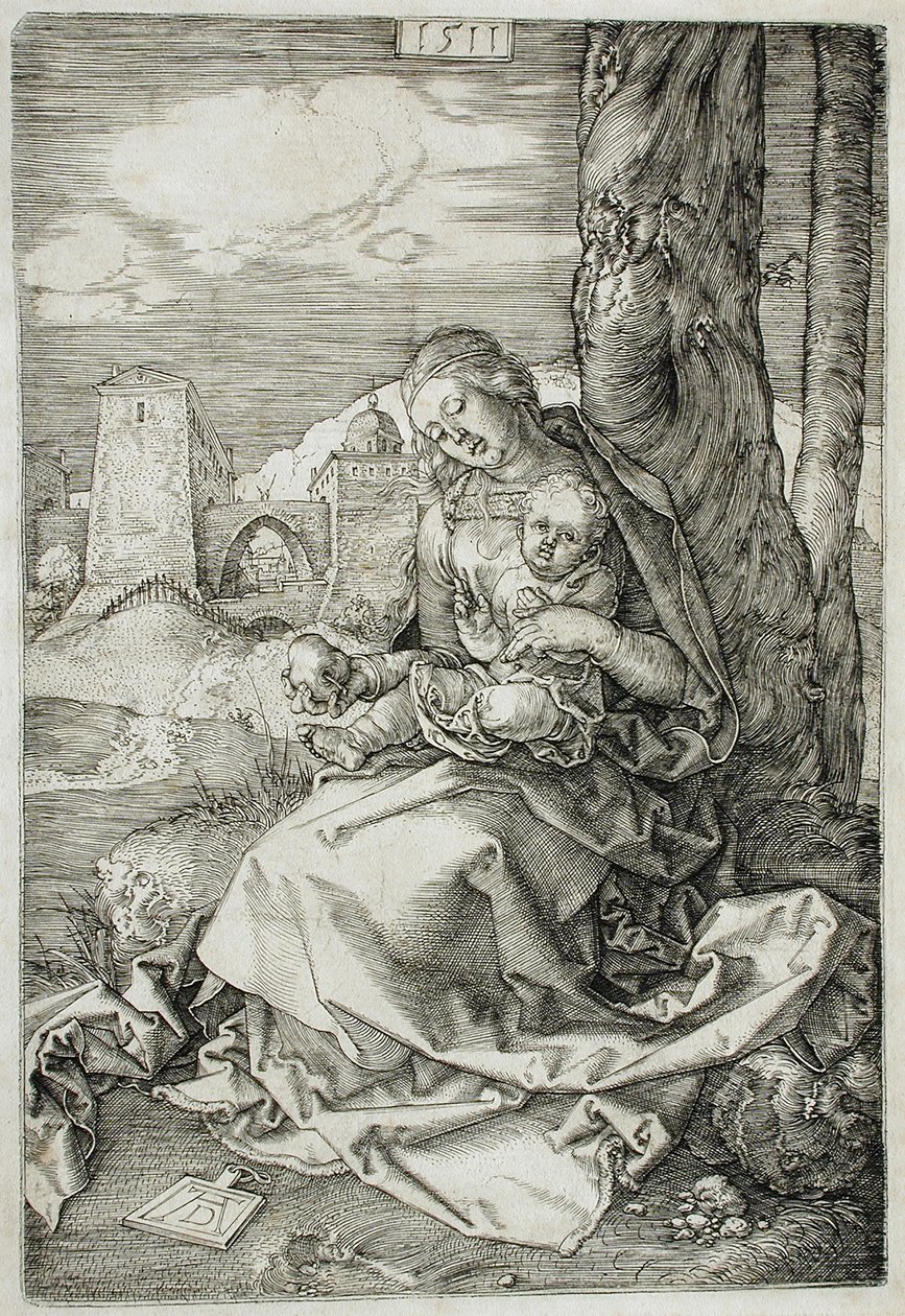 Jungfrun med päronet av Albrecht Dürer
