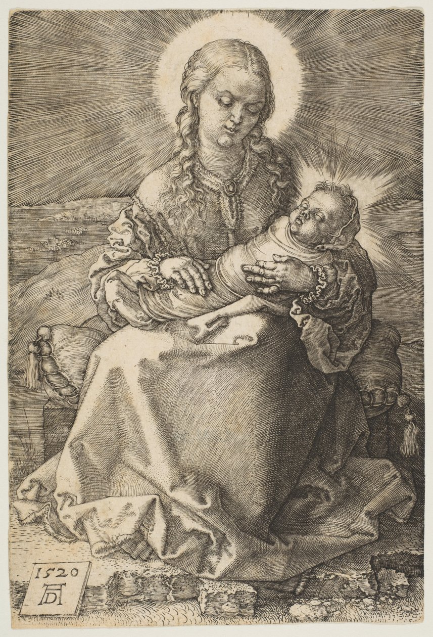Jungfrun med det lindade barnet av Albrecht Dürer