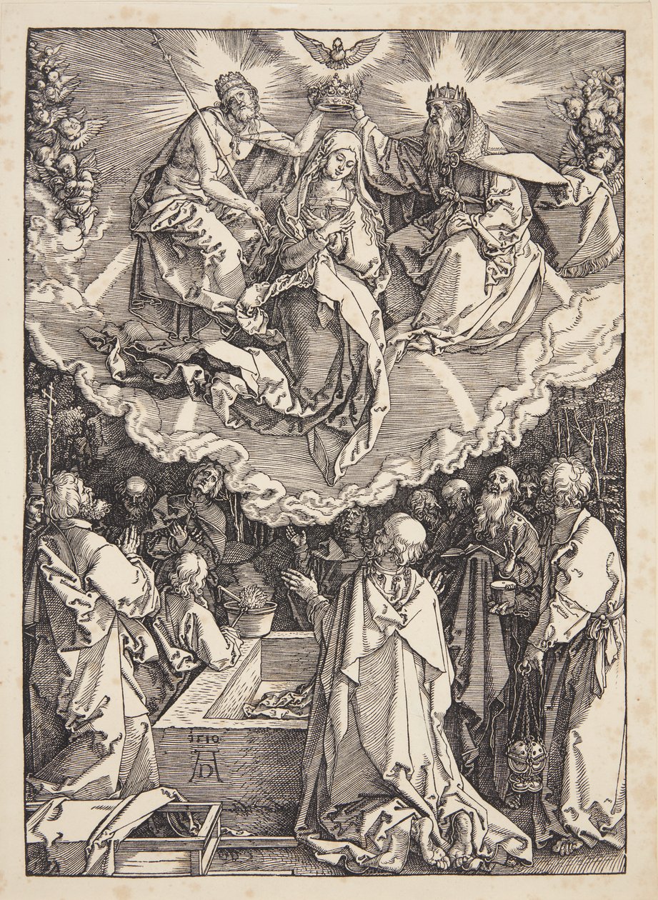 Jungfruns antagande och kröning av Albrecht Dürer