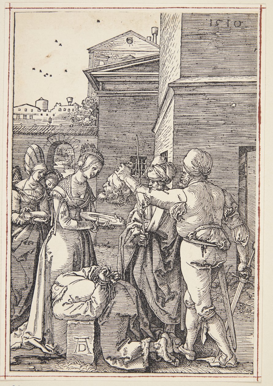 Halshuggningen av Johannes Döparen av Albrecht Dürer