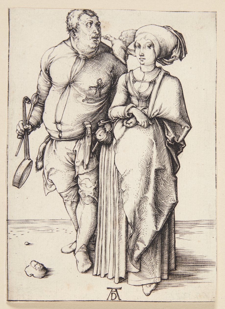 Kocken och hans fru av Albrecht Dürer