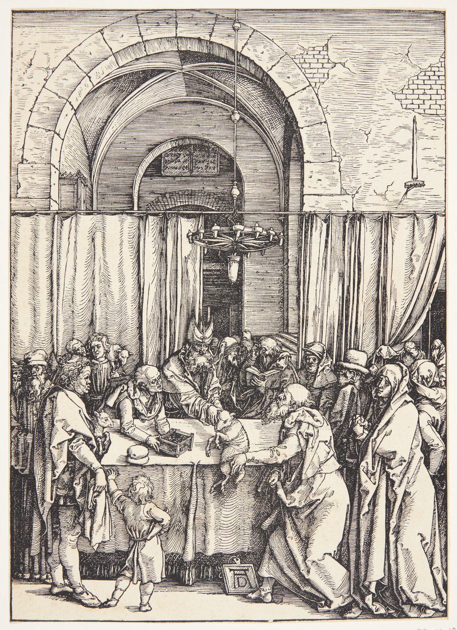 Avslaget på Joachims erbjudande av Albrecht Dürer