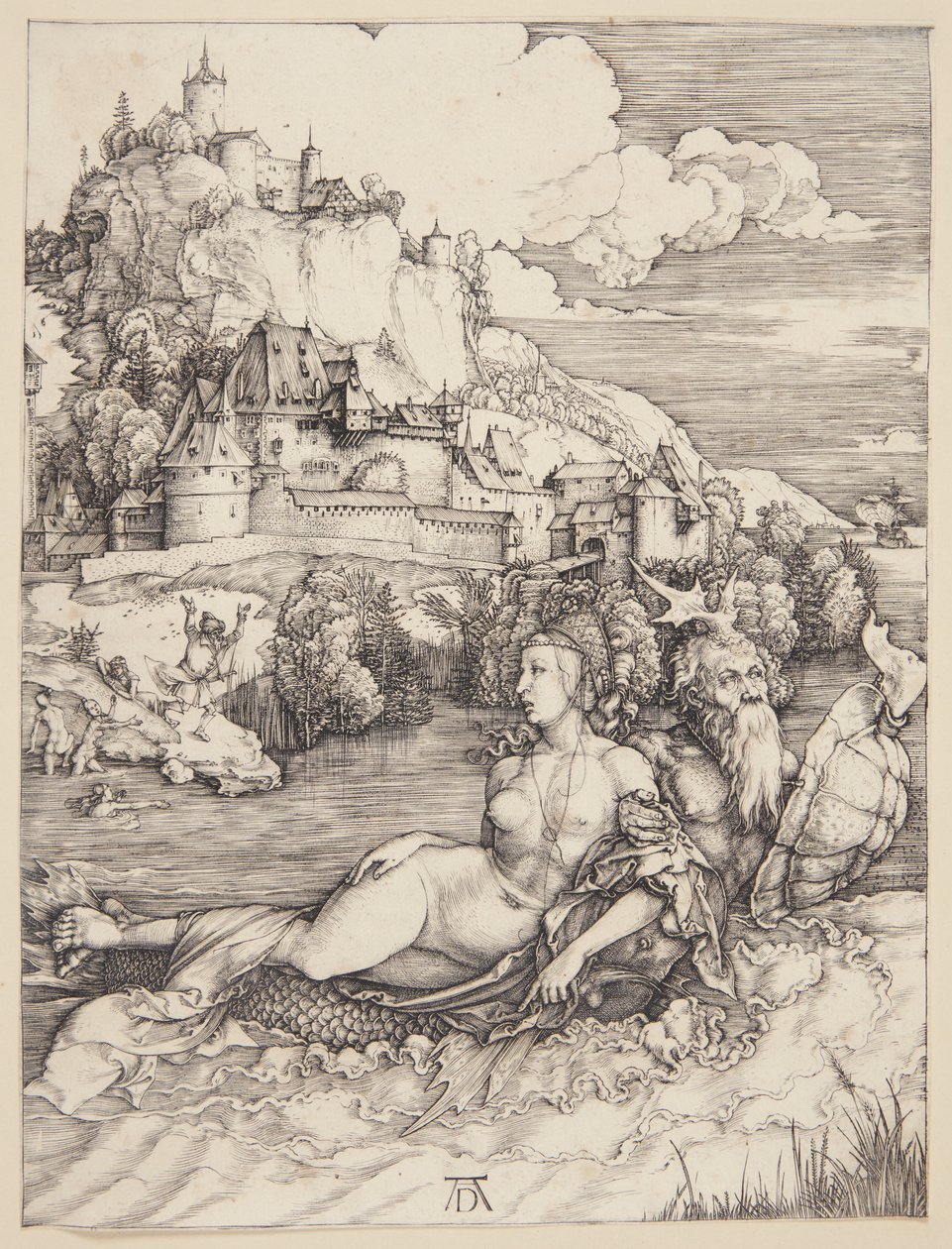 Sjömonstret av Albrecht Dürer