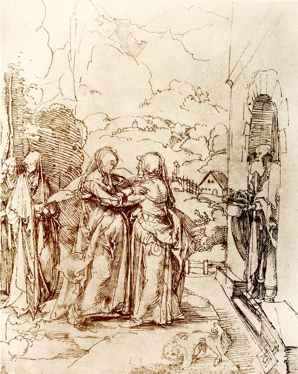 Marias besök av Albrecht Dürer