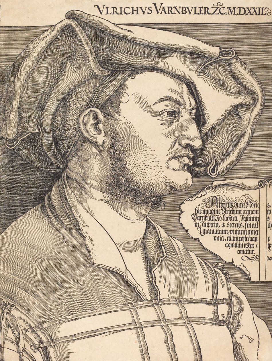 Ulrich Varnbüler, 1522. av Albrecht Dürer