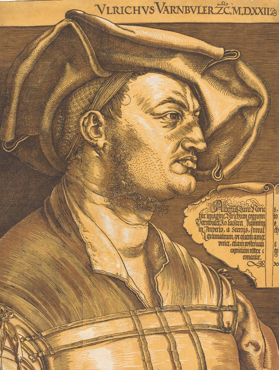 Ulrich Varnbüler, 1522 publicerad ca. 1620. av Albrecht Dürer