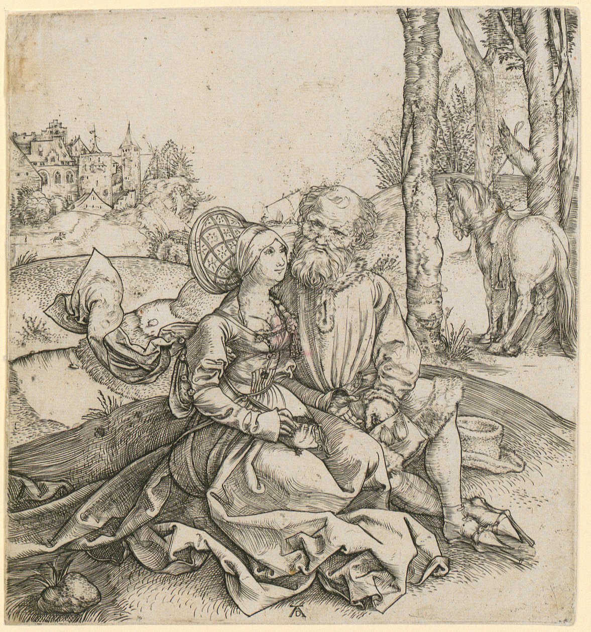 Ojämlikt par av Albrecht Dürer
