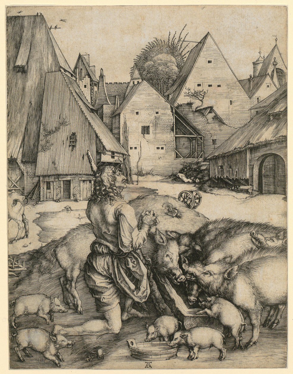 Den förlorade sonen av Albrecht Dürer