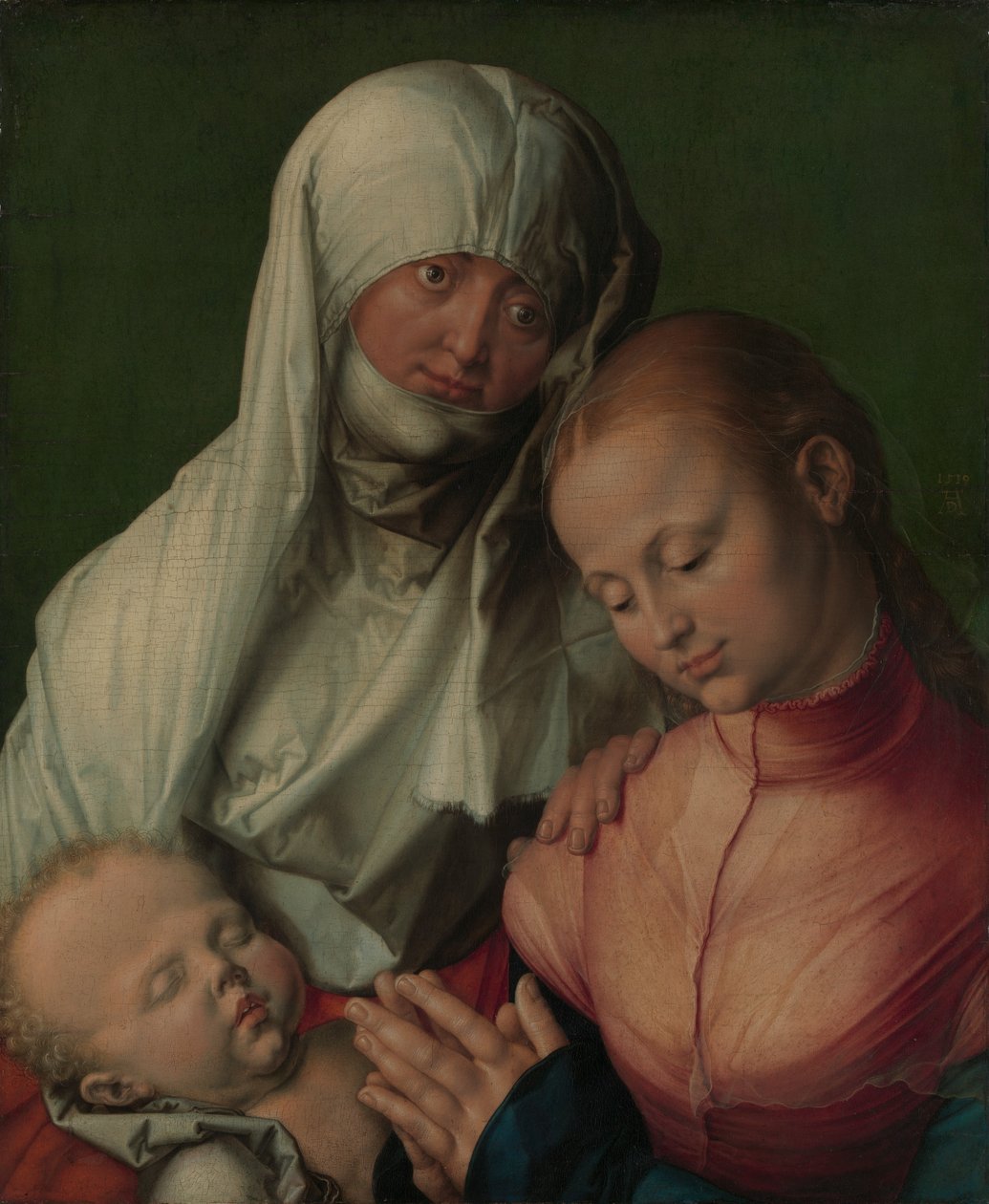 Jungfru och barn med Saint Anne, troligen 1519. av Albrecht Dürer