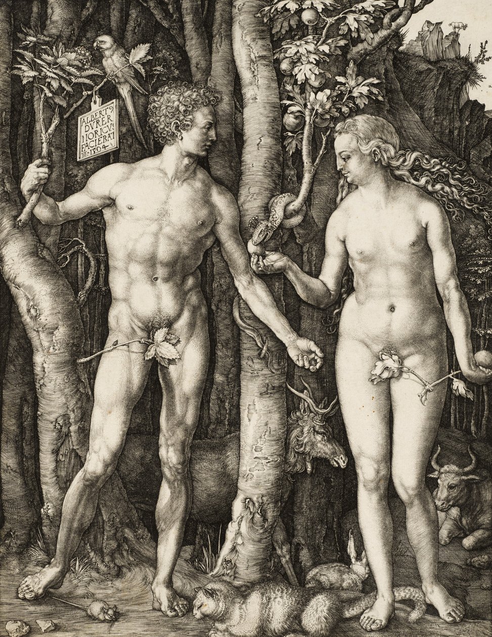 Adam och Eva av Albrecht Dürer