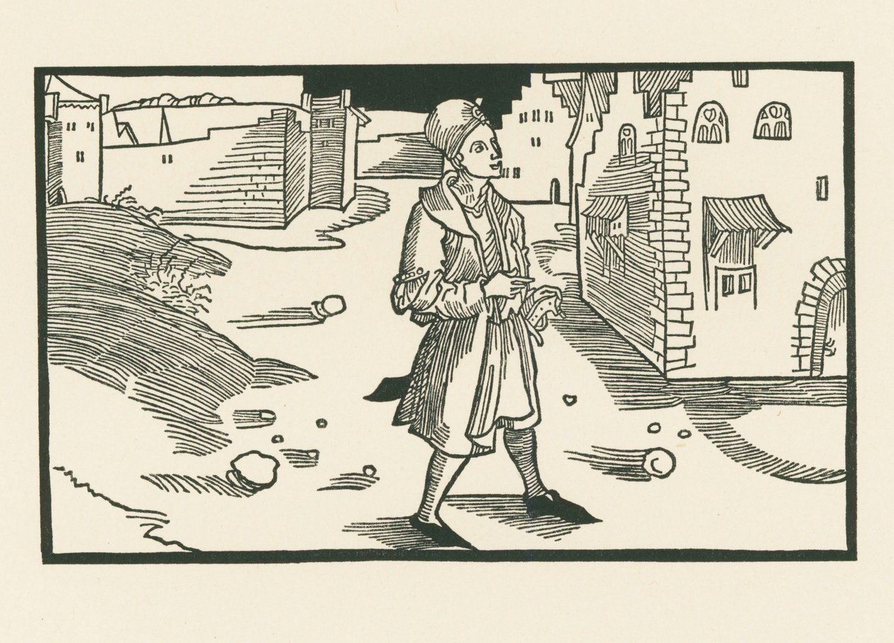 Antipho, ca 1492-93 (träsnitt) av Albrecht Dürer or Duerer